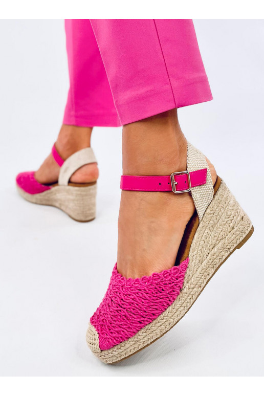 sandales  espadrilas MORELLI rozā krāsas