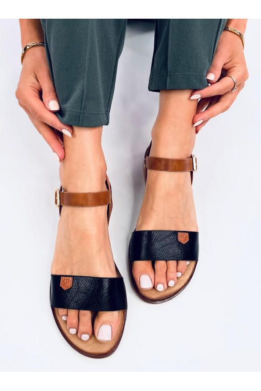 Sieviešu sandales/zābaki ALMERA BLACK