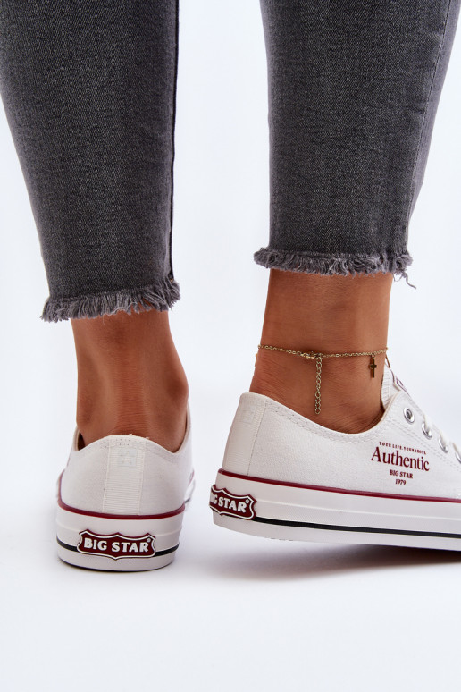 Sieviešu apavi Big Star NN274235 baltas krāsas