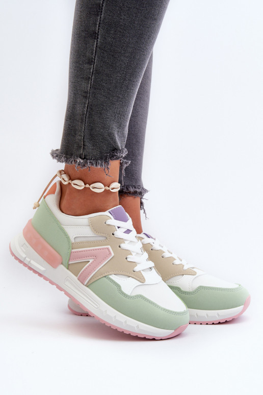 Sneakers modeļa apavi   no eko ādas Dažādu krāsu Vinelli