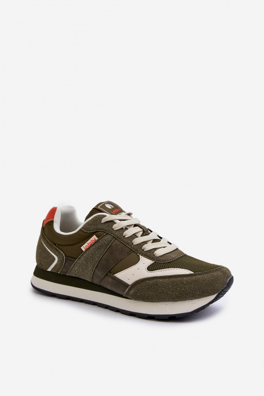  Sneakers modeļa apavi INBLU IU000005 haki krāsas