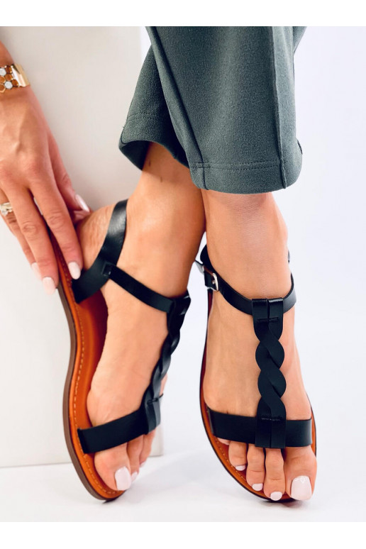 Sieviešu sandales/zābaki POURTA BLACK