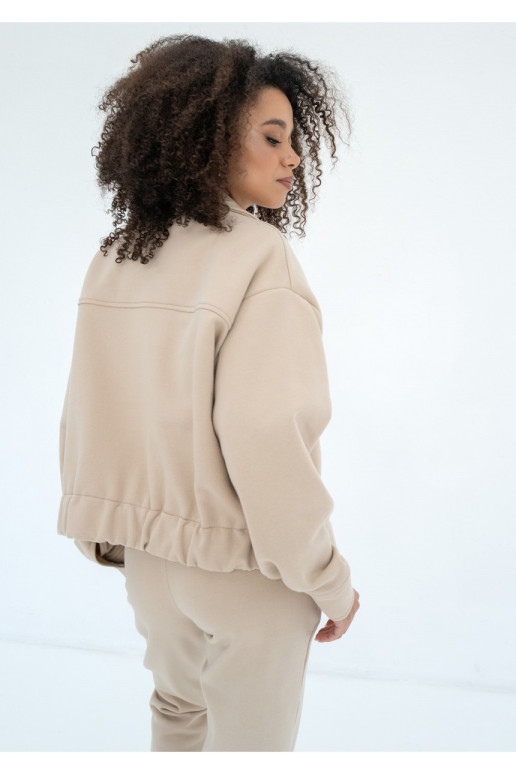 Tribe - bēšs pogāms džemperis Tribe - bēšs pogāms džemperis