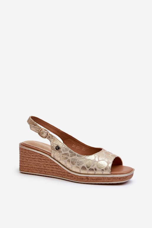   ar platformus basenes Sergio Leone SK301 Zelta krāsas