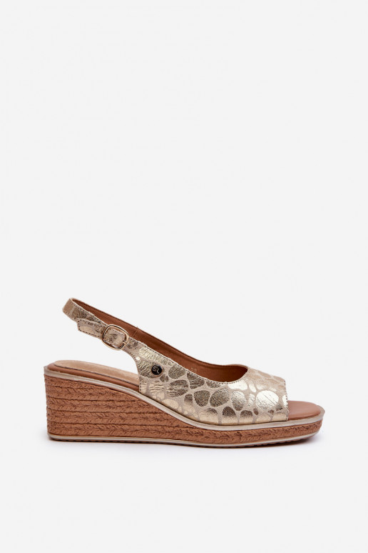   ar platformus basenes Sergio Leone SK301 Zelta krāsas