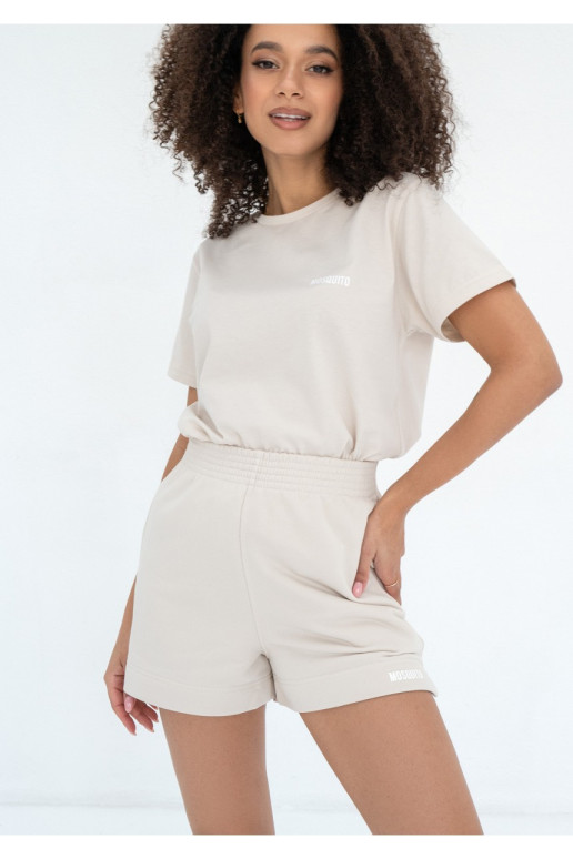 Bane - kokosriekstu krāsas šorti Bane - kokosriekstu krāsas šorti