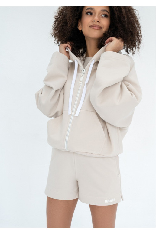 Bane - kokosriekstu krāsas šorti Bane - kokosriekstu krāsas šorti