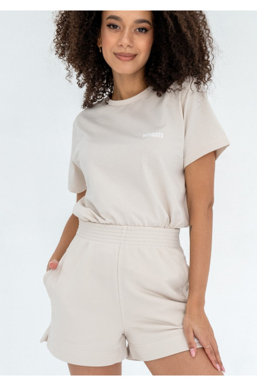 Bane - kokosriekstu krāsas šorti Bane - kokosriekstu krāsas šorti