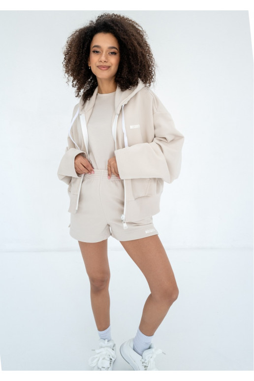 Bane - kokosriekstu krāsas šorti Bane - kokosriekstu krāsas šorti