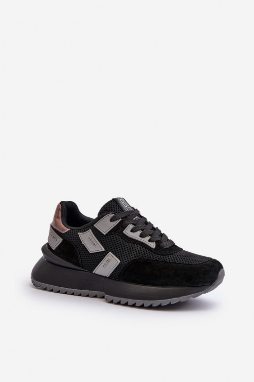 Sneakers modeļa apavi Big Star melnas krāsas
