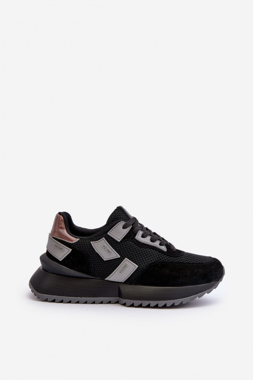 Sneakers modeļa apavi Big Star melnas krāsas