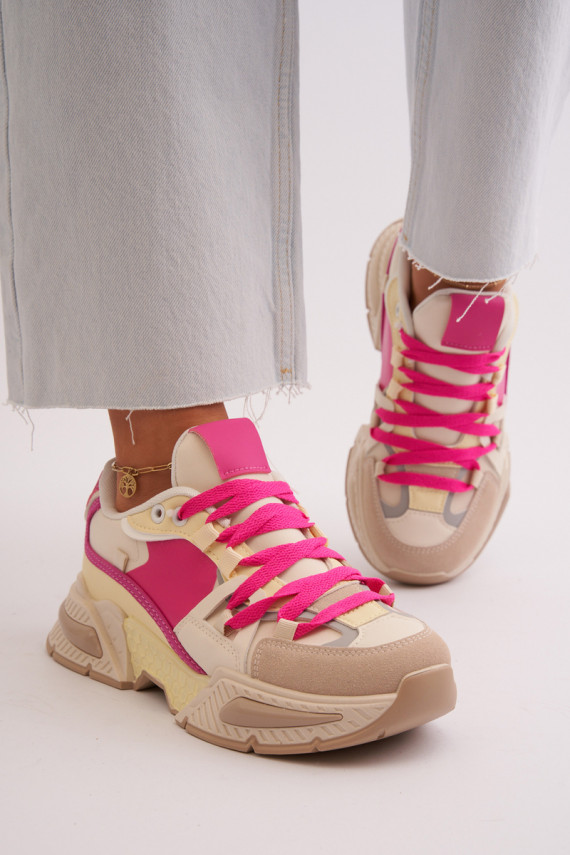 Snekersy    rozā krāsas Peonema