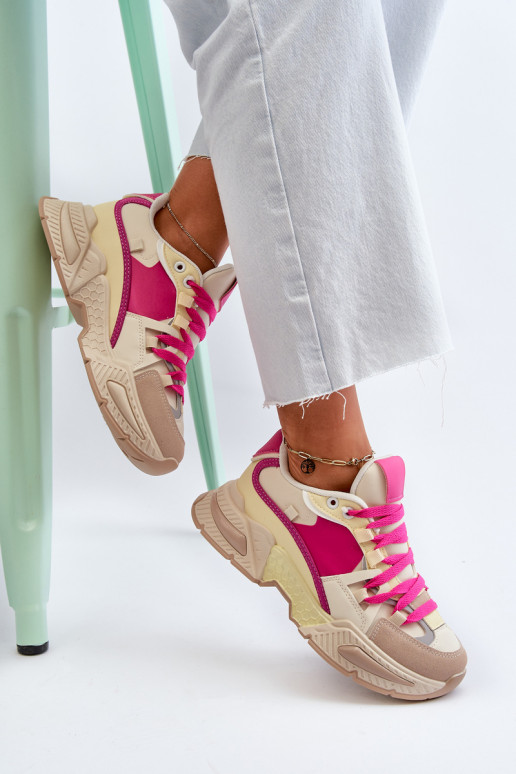 Snekersy    rozā krāsas Peonema