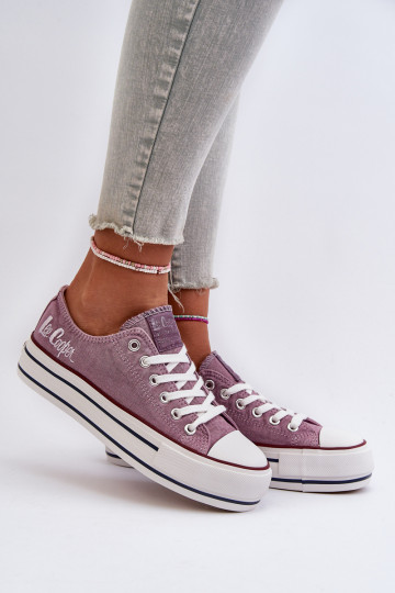 sieviešu puszābaki  Lee Cooper LCW-24-31-2219 Violeta krāsa 2