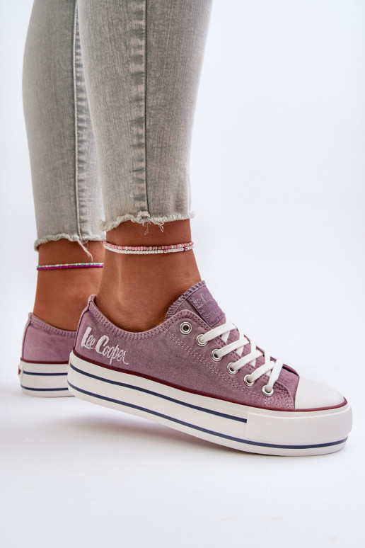 sieviešu puszābaki  Lee Cooper LCW-24-31-2219 Violeta krāsa