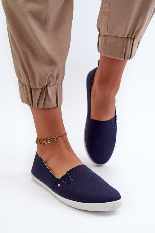 Sporta apavi brīvā laika apavi Slip-On   tumši zilas krāsas Adrancia