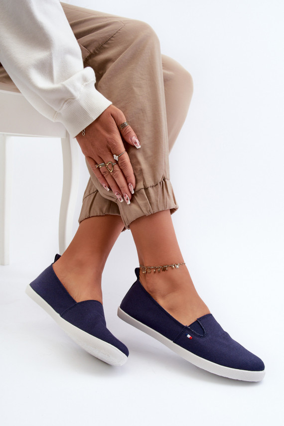 Sporta apavi brīvā laika apavi Slip-On   tumši zilas krāsas Adrancia