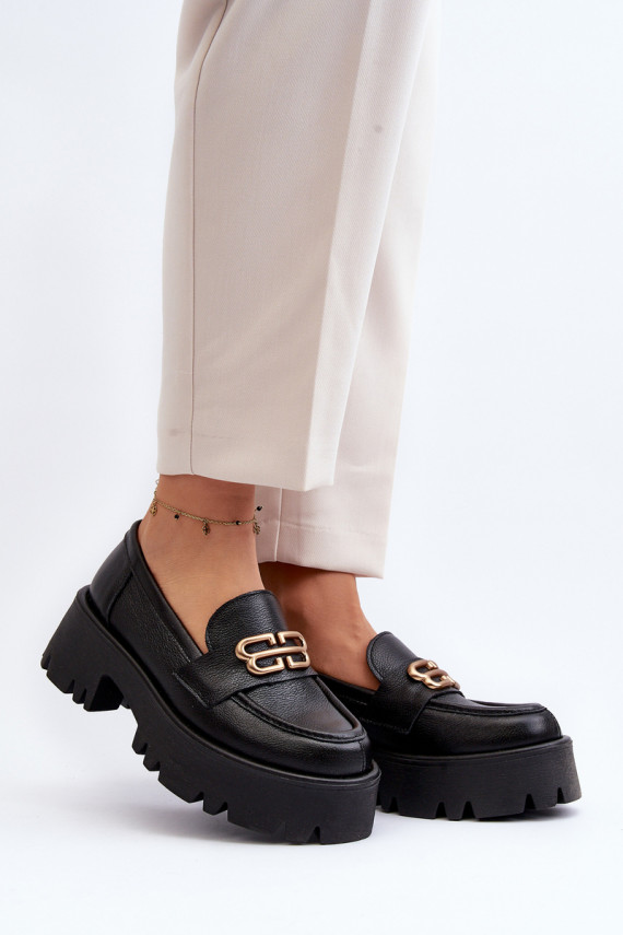 Zazoo 20164   Mokasīni  melnas krāsas