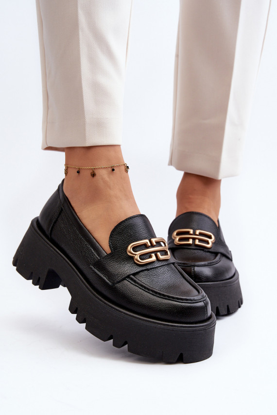 Zazoo 20164   Mokasīni  melnas krāsas