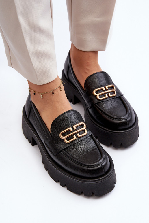 Zazoo 20164   Mokasīni  melnas krāsas