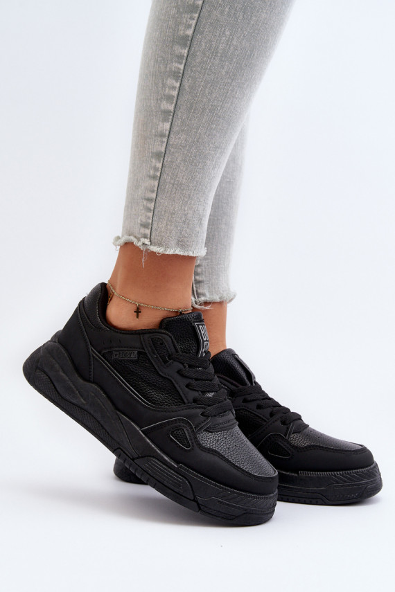   Sneakers modeļa apavi Big Star NN274666 melnas krāsas