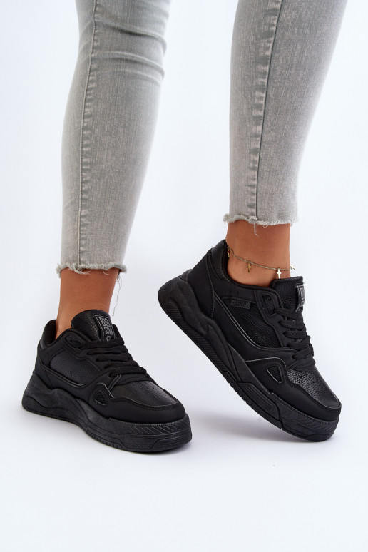 Sneakers modeļa apavi Big Star melnas krāsas