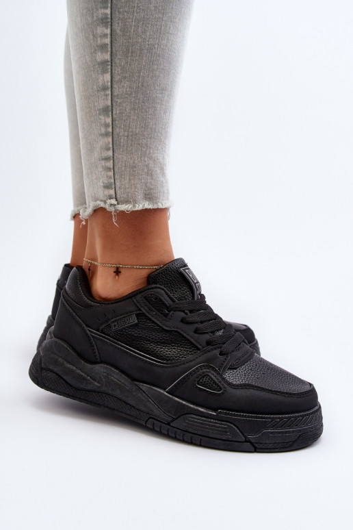 Sneakers modeļa apavi Big Star melnas krāsas