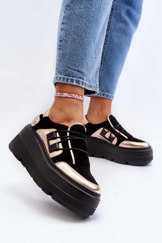 Zazoo Sneakers modeļa apavi melnas krāsas