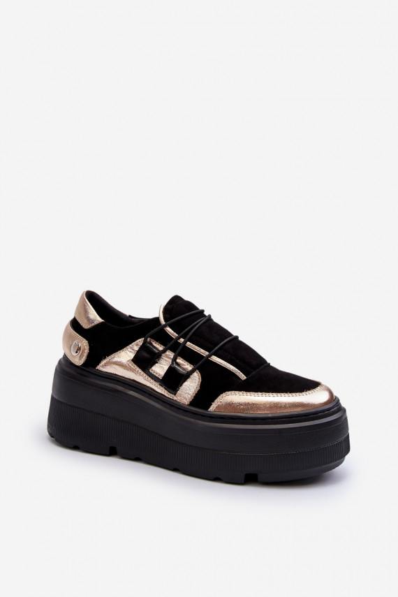 Zazoo Sneakers modeļa apavi melnas krāsas