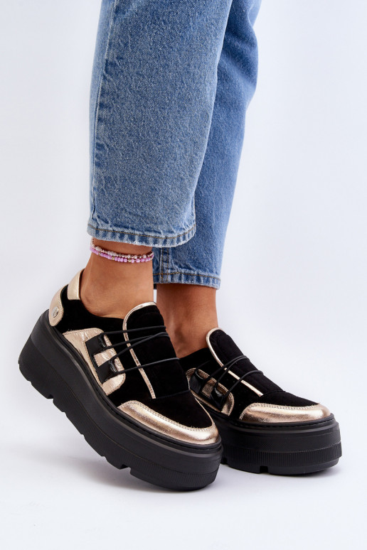 Zazoo Sneakers modeļa apavi melnas krāsas