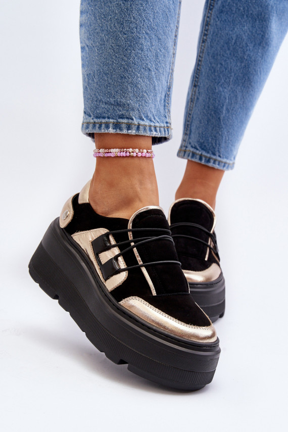 Zazoo Sneakers modeļa apavi melnas krāsas