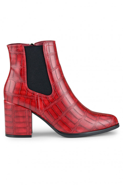 Sarkani eko ādas apavi Blaise