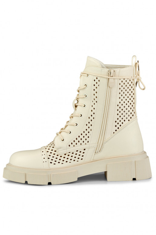 Sieviešu ažūra bēšas krāsas mežģīņu...