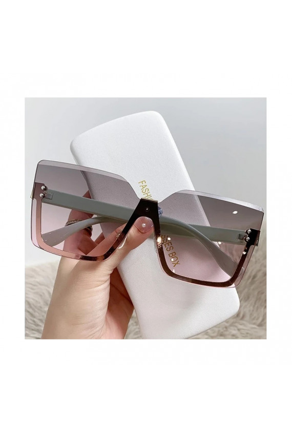 Saulesbrilles ELEGANT SQUARE BROWN