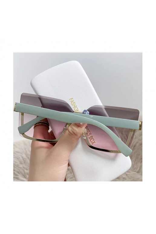 Saulesbrilles ELEGANT SQUARE BROWN