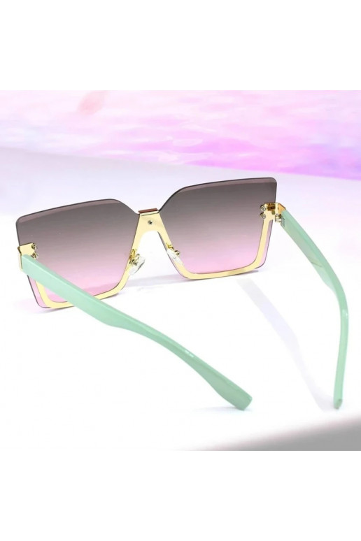 Saulesbrilles ELEGANT SQUARE BROWN