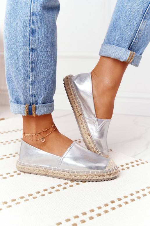 Espadrilles Big Star Sudraba krāsas