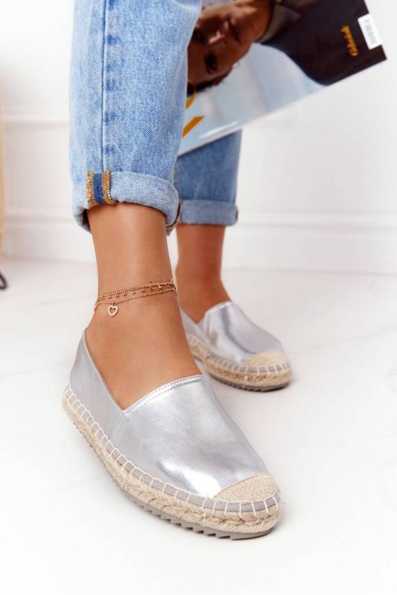Espadrilles Big Star Sudraba krāsas