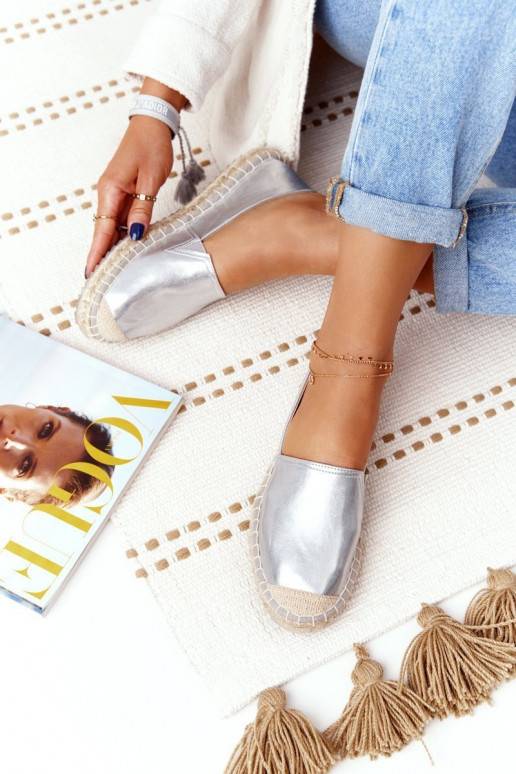 Espadrilles Big Star Sudraba krāsas