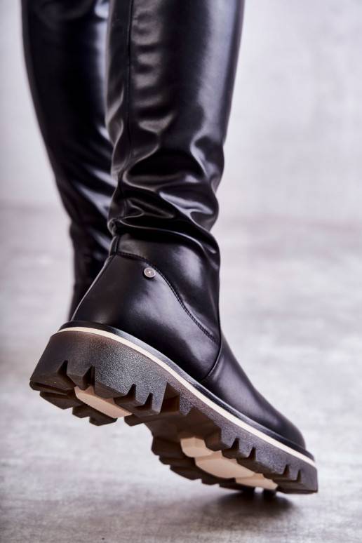 garie zābaki  GOE KK2N4024 melnas krāsas   garie zābaki  GOE KK2N4024 melnas krāsas