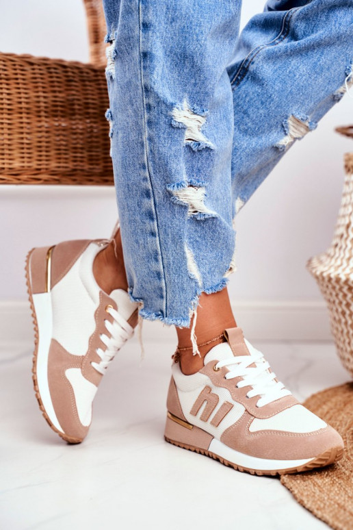 Sporta stila apavi MADELINE BEIGE