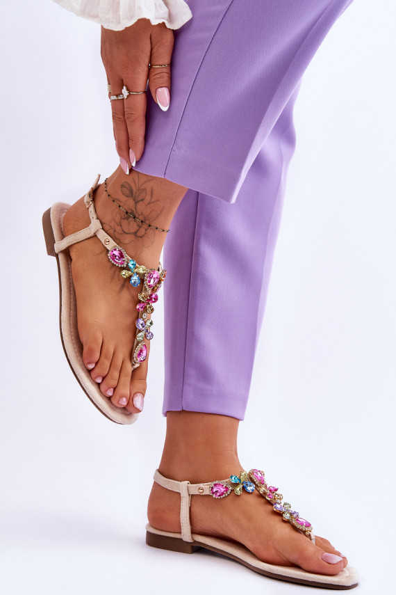 Zamšādas basenes modernas iešļūcenes  smilšu krāsas Frency