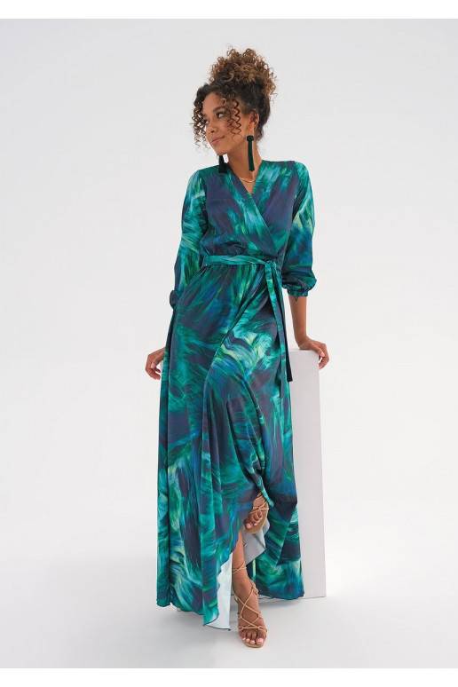 Midi kleita Ombre Green Midi kleita Ombre Green