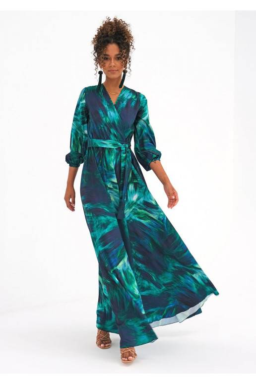 Midi kleita Ombre Green Midi kleita Ombre Green