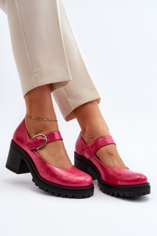 Zazoo 20166 Laque   Kurpes rozā krāsas