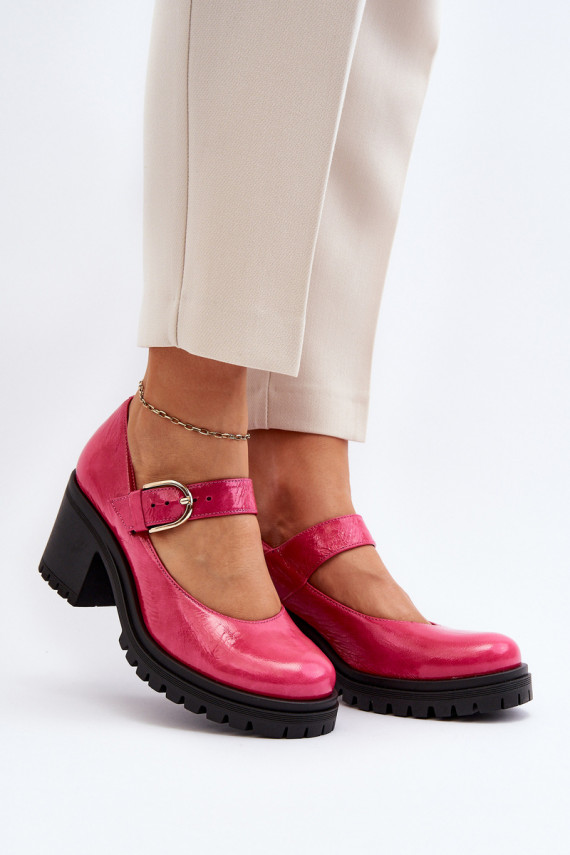 Zazoo 20166 Laque   Kurpes rozā krāsas