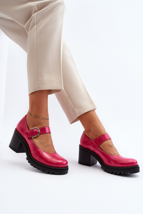 Zazoo 20166 Laque   Kurpes rozā krāsas