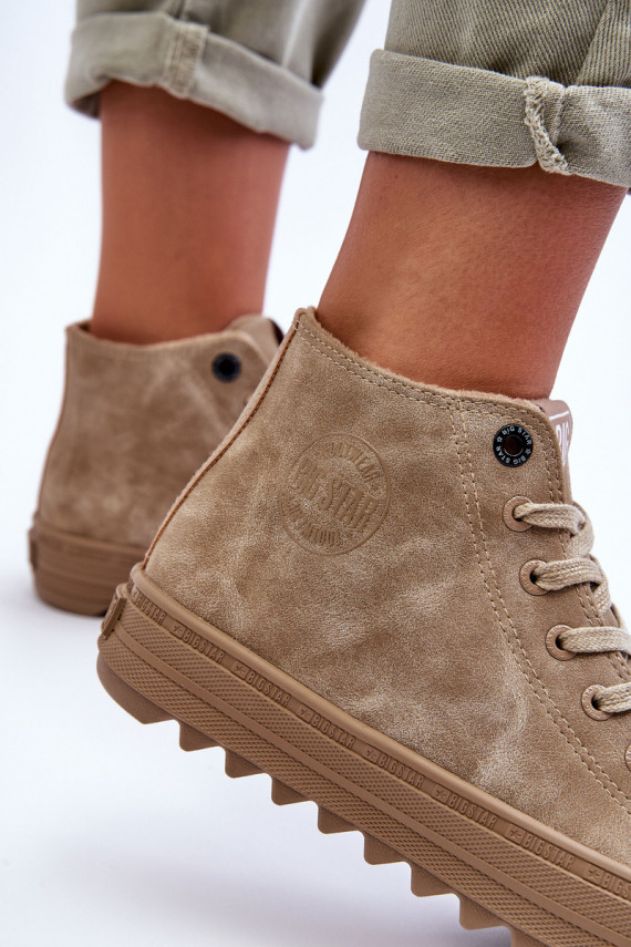 sieviešu puszābaki Big Star  siltināti smilšu krāsas GG274071