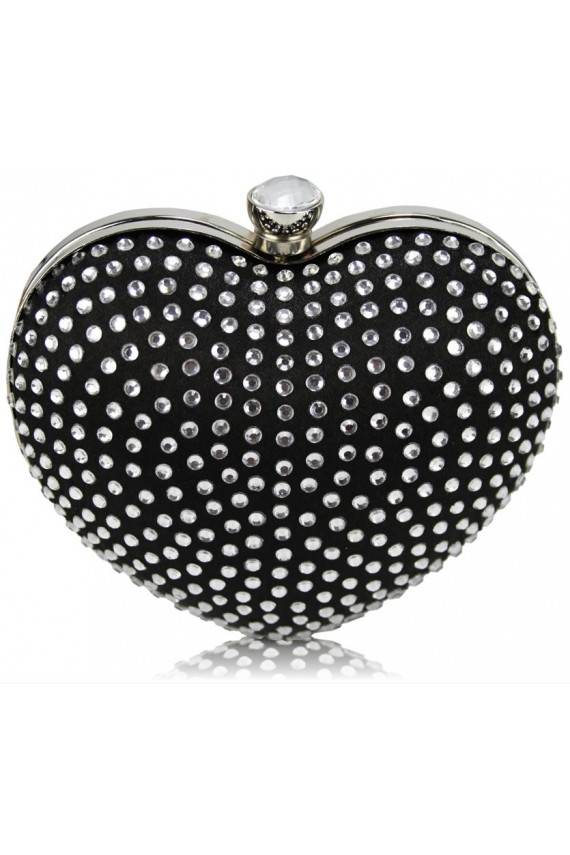 Delninė Luxury Black Heart"