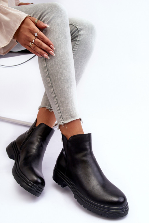   Sieviešu puszābaki  melnas krāsas Foteini